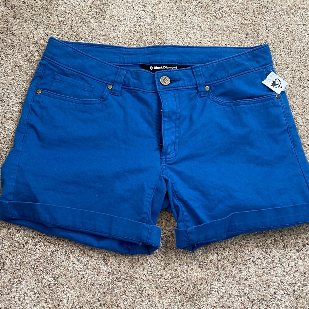 New black diamond shorts
